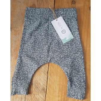 Baggy broekje oud blauw stip