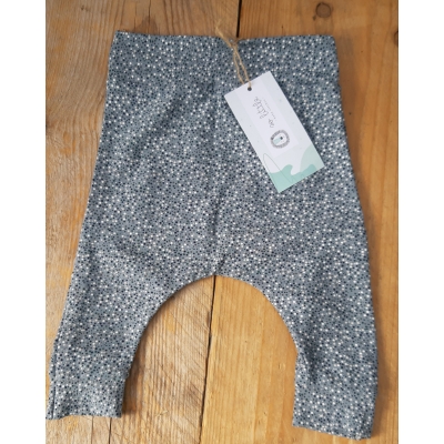 Baggy broekje oud blauw stip