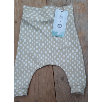 Baggy broekje zand/ecru