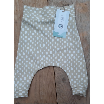 Baggy broekje zand/ecru