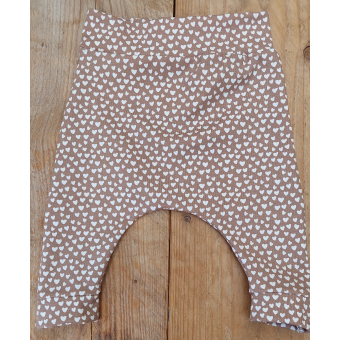 Baggy broekje hartjes