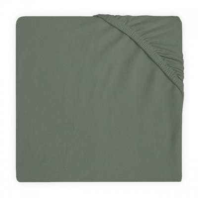 Jollein hoeslaken  60x120cm ash green