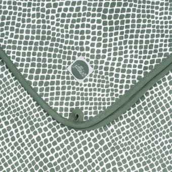 Jollein Deken jersey 75x100cm Snake ash green