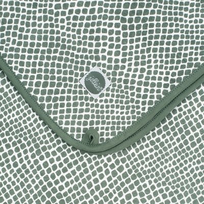 Jollein Deken jersey 75x100cm Snake ash green