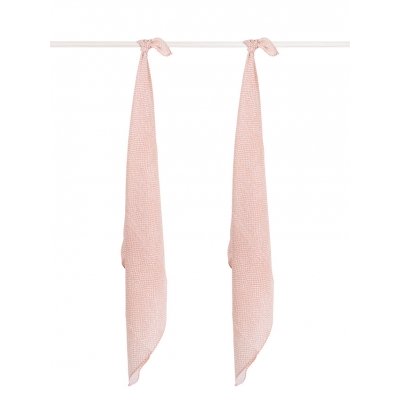 Jollein Hydrofiel multidoek large 115x115cm Snake pale pink (2pack) 