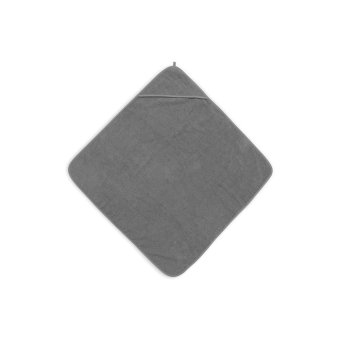 Jollein badstof badcape Storm grey