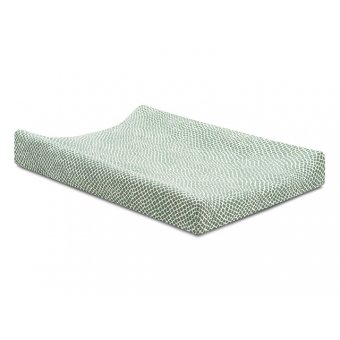 Jollein Waskussenhoes jersey 50x70cm Snake ash green 