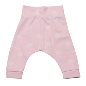Baggy broekje - Roze bijtje