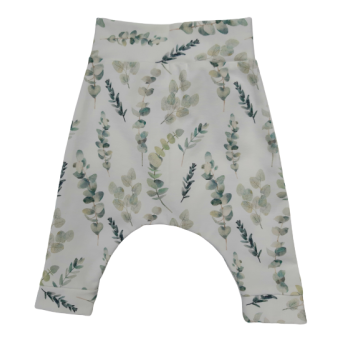 Baggy broekje - Groene eucalyptus