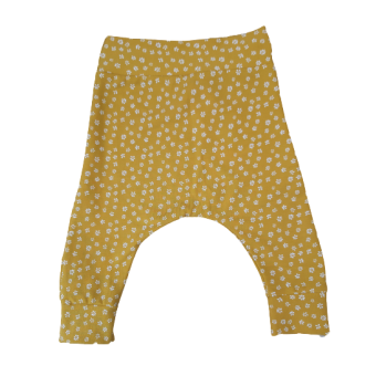 Baggy broekje - Okergele bloem