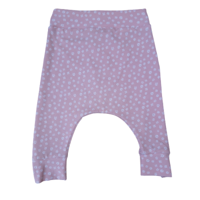 Baggy broekje - Roze bloem