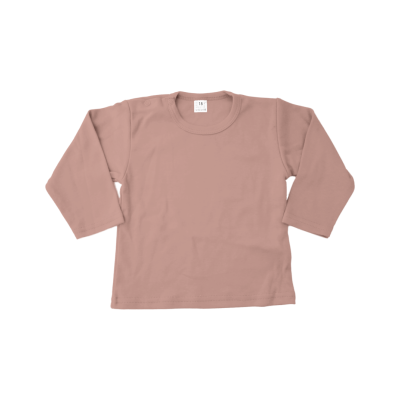 Lange Mouw T-shirt - Deep Pink