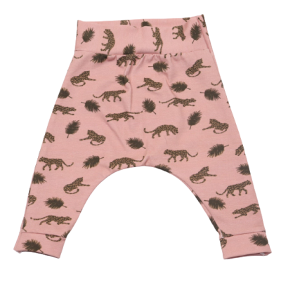 Baggy broekje - Zalm panter